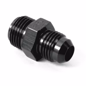 AN MALE TO IMP 5/8 INV FLR - ALLOY - BLACK