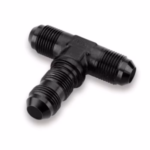 AN MALE "T" - BH ON BRANCH - ALLOY - BLACK